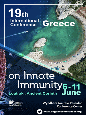 SAVE THE DATE: 19th International Conference on #InnateImmunity June 6-11, 2024 aegeanconferences.org/src/App/confer…