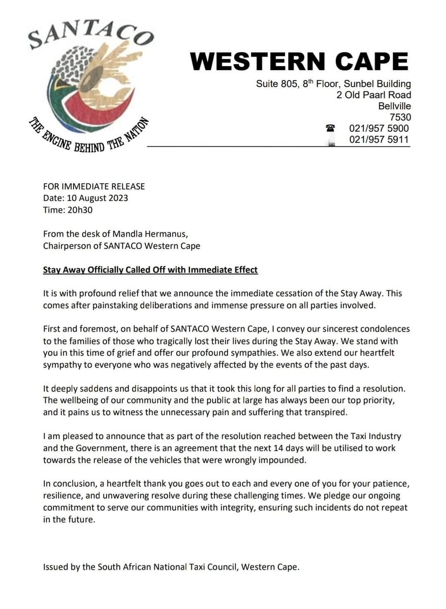 r2kcampaign's tweet image. SANTACO CALLS OF TAXI PROTEST!
#Taxistrike #Santaco @SA_Taxis @eNCA @News24 

#r2k