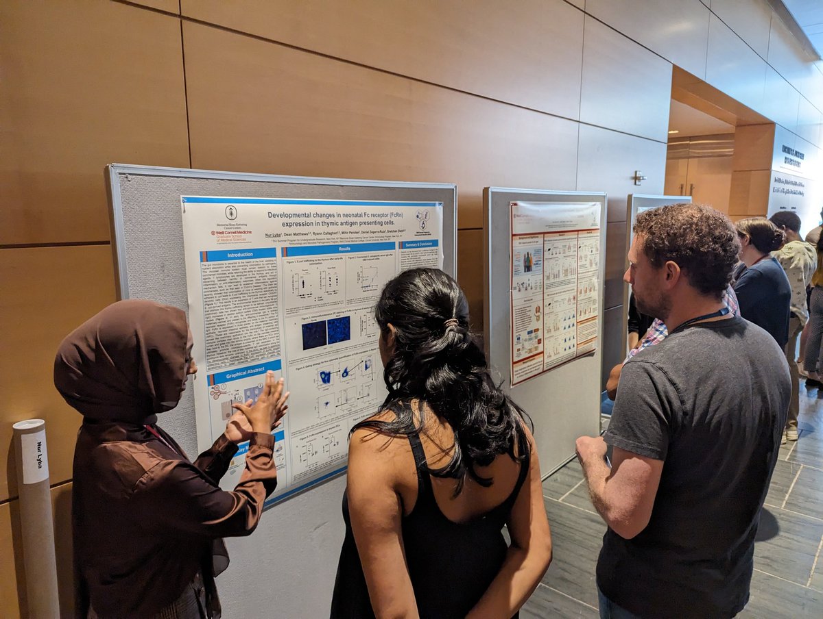 We are so proud of our Tri-I Summer Program student Lyba Nur! She presented a (very well attended) poster on her work with Diehl Lab student Dean Matthews. Congratulations Lyba! Also a tremendous job by Dean as a mentor to Lyba while also submitting an F grant this cycle 🤞🔥💯