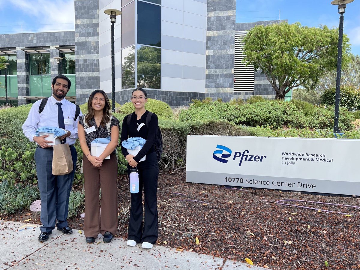 robertiafe's tweet photo. So proud of #iafelab member Diana Llamas for presenting her research at @pfizer La Jolla!
We had a wonderful site visit! Thank you for being fantastic hosts.
#pfizerAIR @CSUSM @calstate https://t.co/Ba6uhvdu6L