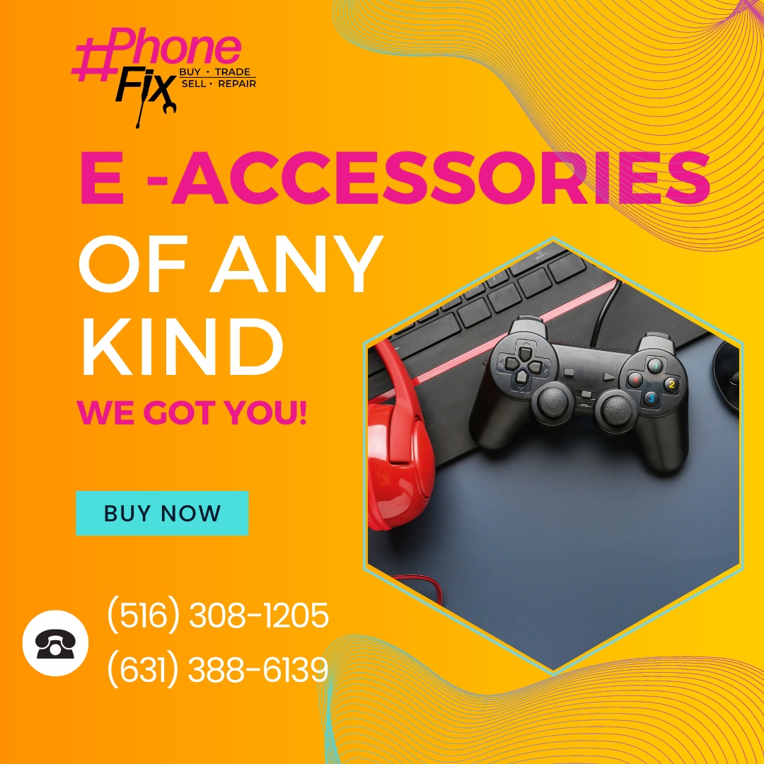 Your tech, your style! At #PhoneFix Accessories, we've got everything you need to elevate your device experience! From trendy cases to premium screen protectors and cutting-edge Bluetooth headsets, we have it all!

#TechAccessories #PhoneCases #ScreenProtectors #BluetoothHeadset