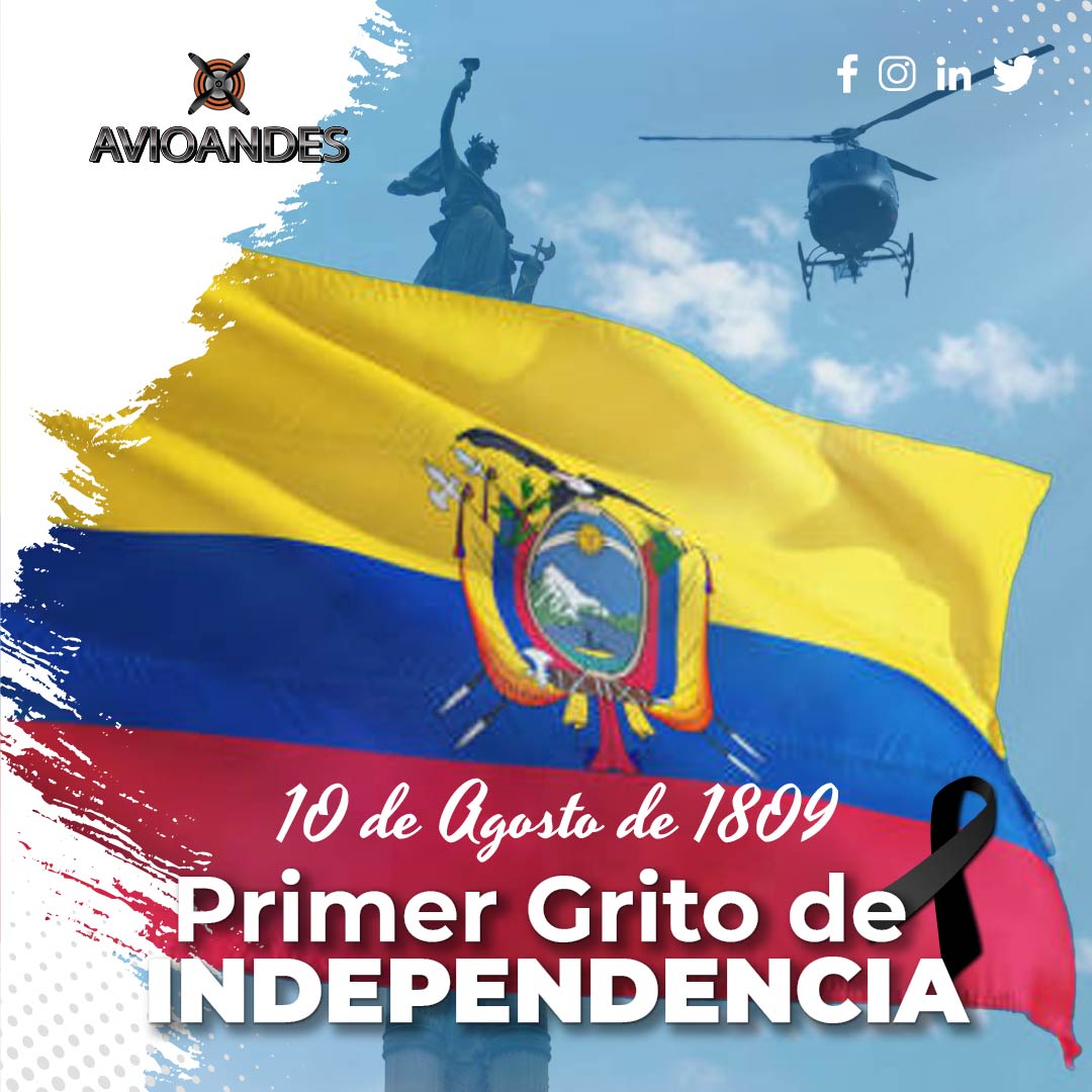 🇪🇨 𝐏𝐑𝐈𝐌𝐄𝐑 𝐆𝐑𝐈𝐓𝐎 𝐃𝐄 𝐈𝐍𝐃𝐄𝐏𝐄𝐍𝐃𝐄𝐍𝐂𝐈𝐀💪🏼
Recordando con gratitud a los héroes quienes con coraje, valentía y amor por la patria marcaron el camino hacia nuestra libertad.

#10DeAgosto
#EcuadorEnPaz
#IndependenciaEcuador
