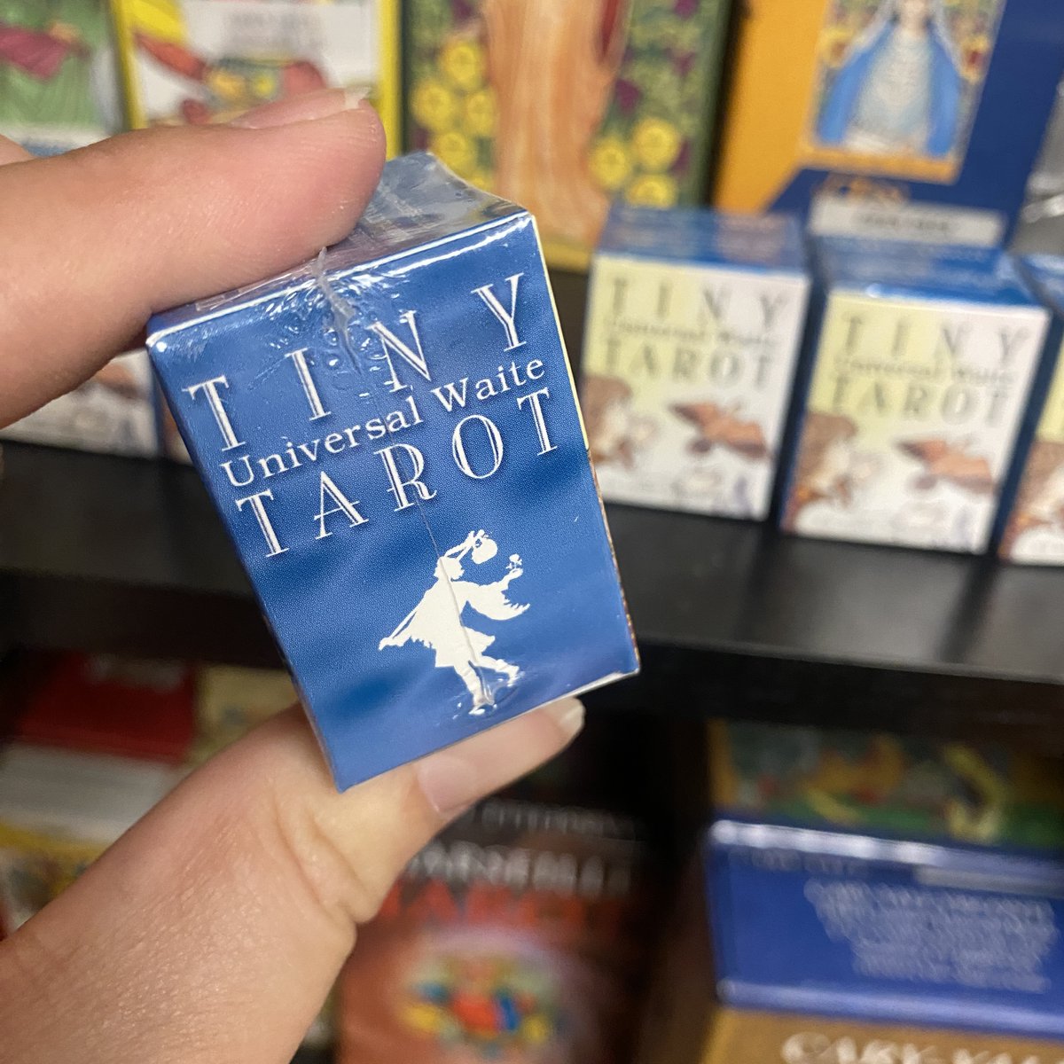 aromagregory's tweet photo. Need a Barbie-sized cartomancy deck? Look no further than the Tiny Tarot. Get it in our shop and on our website: https://t.co/BrER49CB54
#TinyTarot #BarbieSized #Tarot #Cartomancy #Divination #MetaphysicalShop #MetaphysicalStore #OracleCards #TarotDeck https://t.co/asA7TQbkzJ