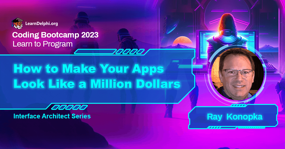 EmbarcaderoTech's tweet image. Mastering VCL Styles? Dive into creating custom styles like a pro with Embarcadero's Bitmap Style Designer. Elevate your app's look and feel! Don't miss out on this session by @RayKonopka.🎨🖌️💻
Register now: ow.ly/AwfQ50Pv76E
#CodingBootcamp2023 #VCLStyles #developers