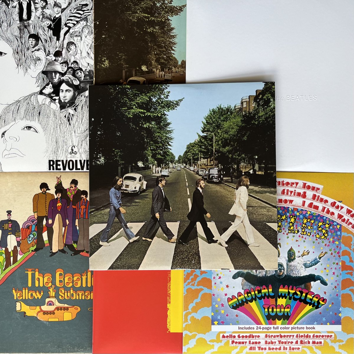 Heavy Beatles presence in the secondhand bins