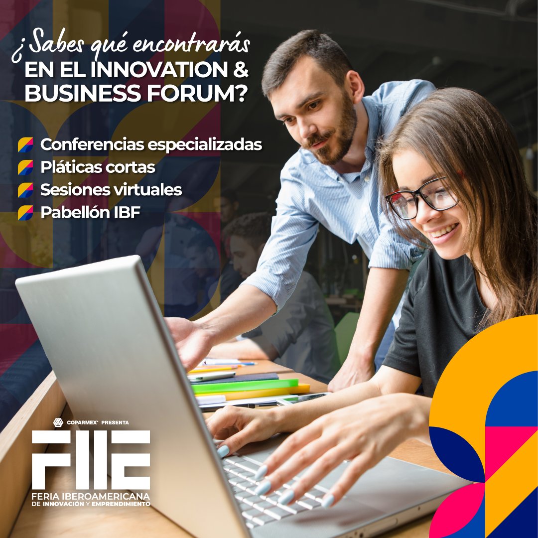 La novena edición del Innovation &amp; Business Forum se llevará a cabo dentro de la FIIE. Participa y descubre las últimas tendencias en tecnología, negocios y ciencia. Regístrate aquí: fiiecoparmex.com <a href="/Coparmex/">Coparmex Nacional</a>