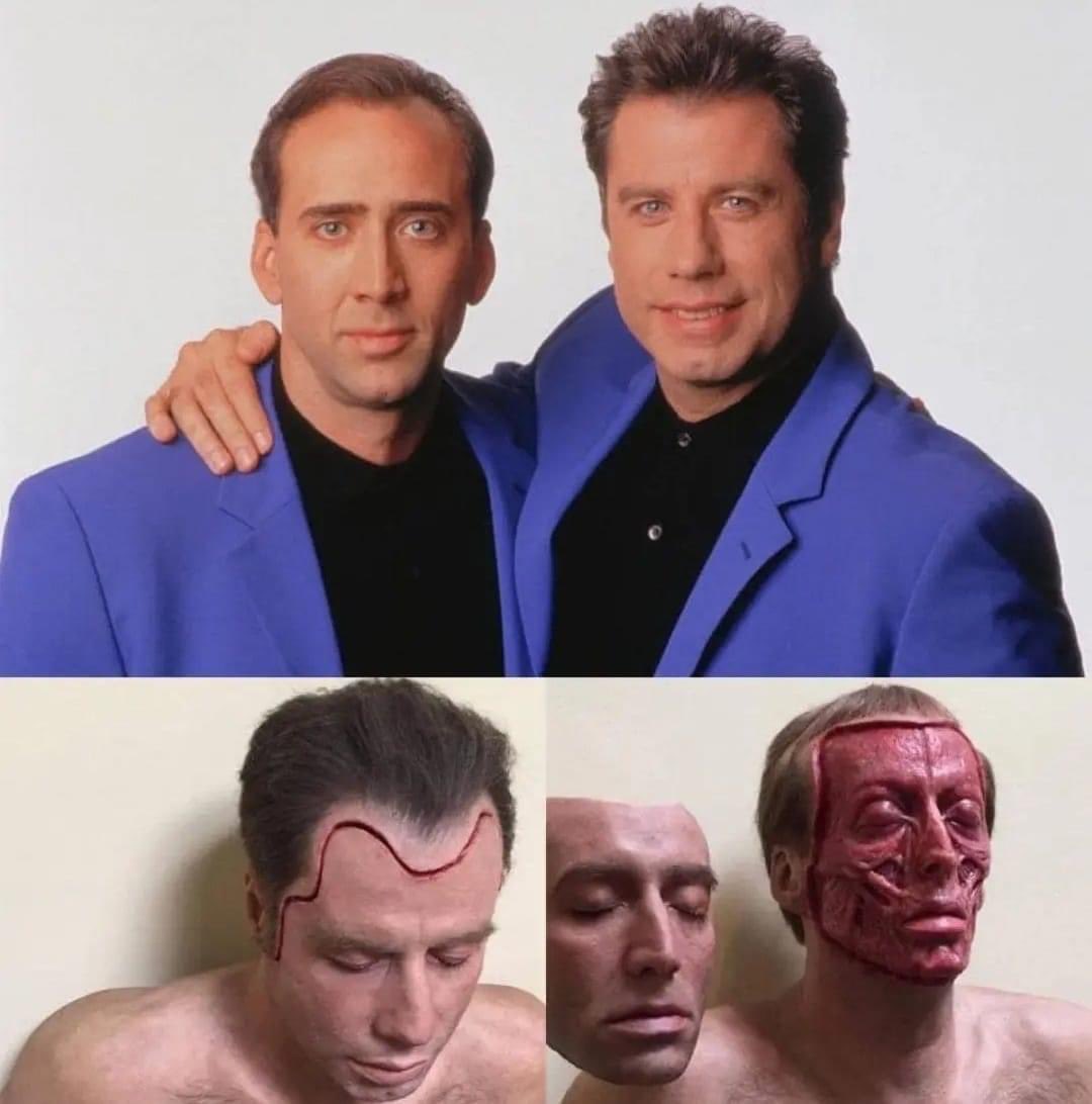 catchyboy88's tweet photo. @petercrouch who knew you were underneath Nicolas cage skin ! https://t.co/2Q1c6CCYRC