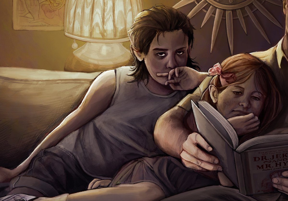 ashiiuou's tweet image. The Aftons. 

#FNAF