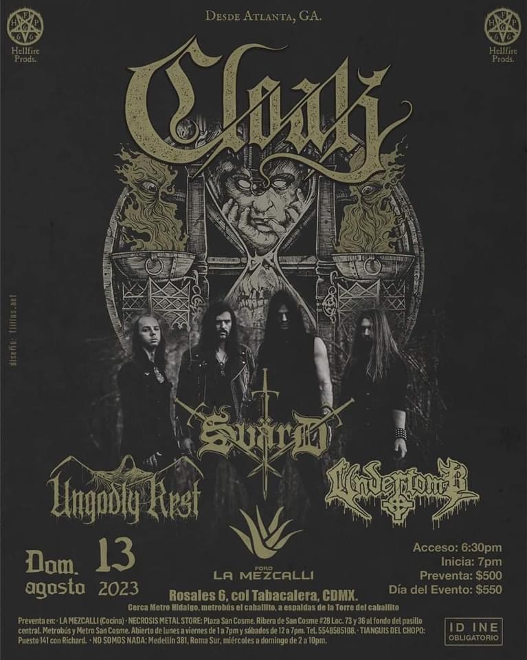 BBeat105's tweet photo. 12 agosto

- #Xatarxa en el #DensoRock

- En #LaPiedadLiveMusic, @Black_Overdrive, @menoshumanos y #Doxmo. @AlterEgoShows

13 agosto

- #Cloak, #Svärd, #UngodlyRest y #Undertomb en #LaMezcalli. #HellfireProductions

En cuáles los veremos?

Cuáles faltan?

#StayBlast
#BlastBeat105 https://t.co/0QPzyftunC