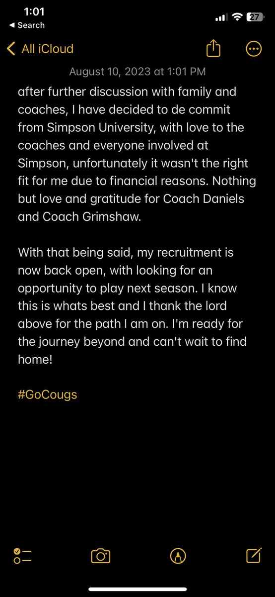 my recruitment is back open! looking for an opportunity.
@CoachAWilkins