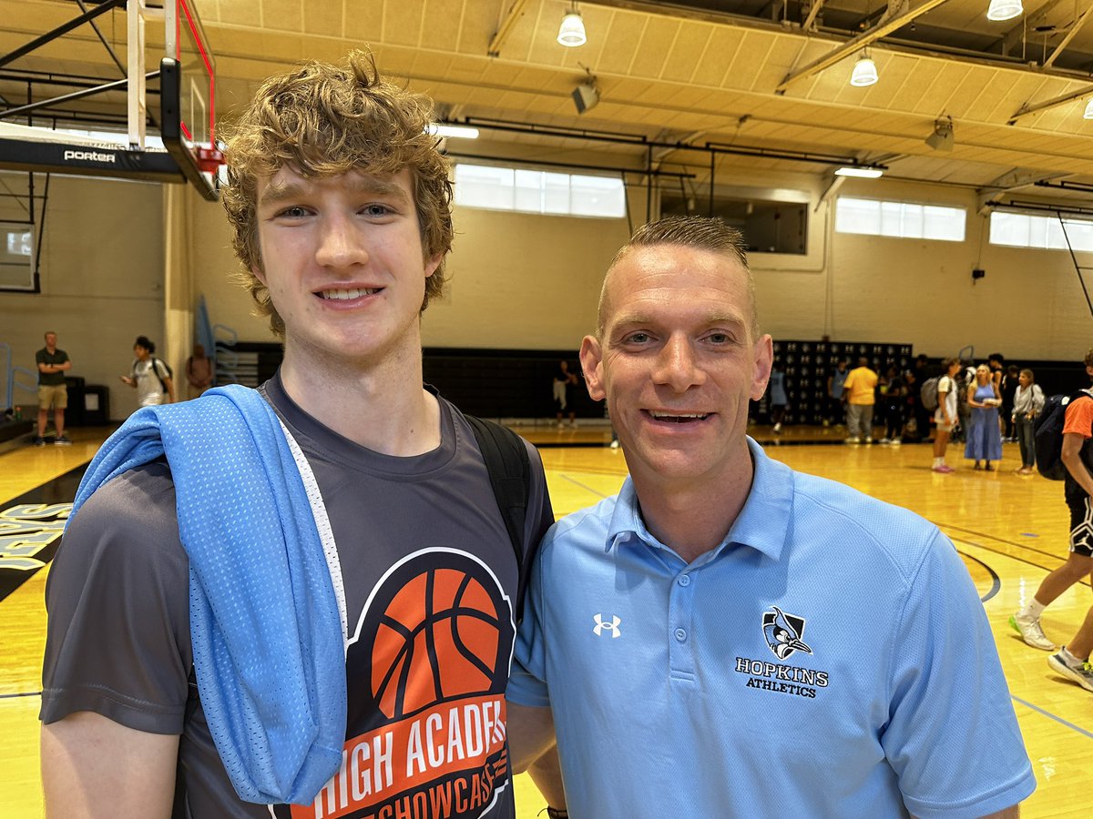ianbrown05's tweet photo. Had a great time at the @JHU_Basketball camp! Thanks to Coach Cain for a great experience! https://t.co/pS2k9crp85