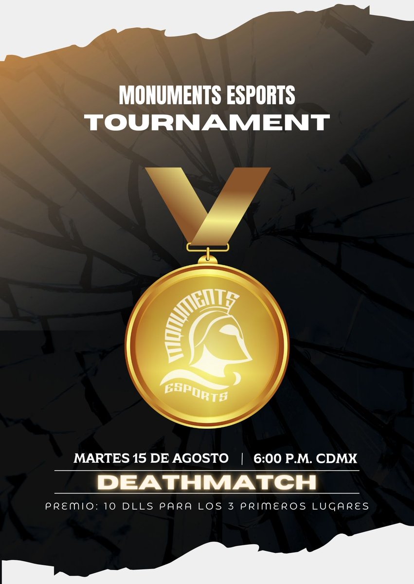 LaraJr_TV's tweet photo. Ven y participa ''MT Tournament''
Reglas:
- Stinger y Sheriff
- Deathmatch
- Server: CDMX
Para participar RT y Like.
Te esperamos agente ✨
#valorant #tournament #gaming #twitch #cdc #esports #mtcity https://t.co/TtgzDbTIf4