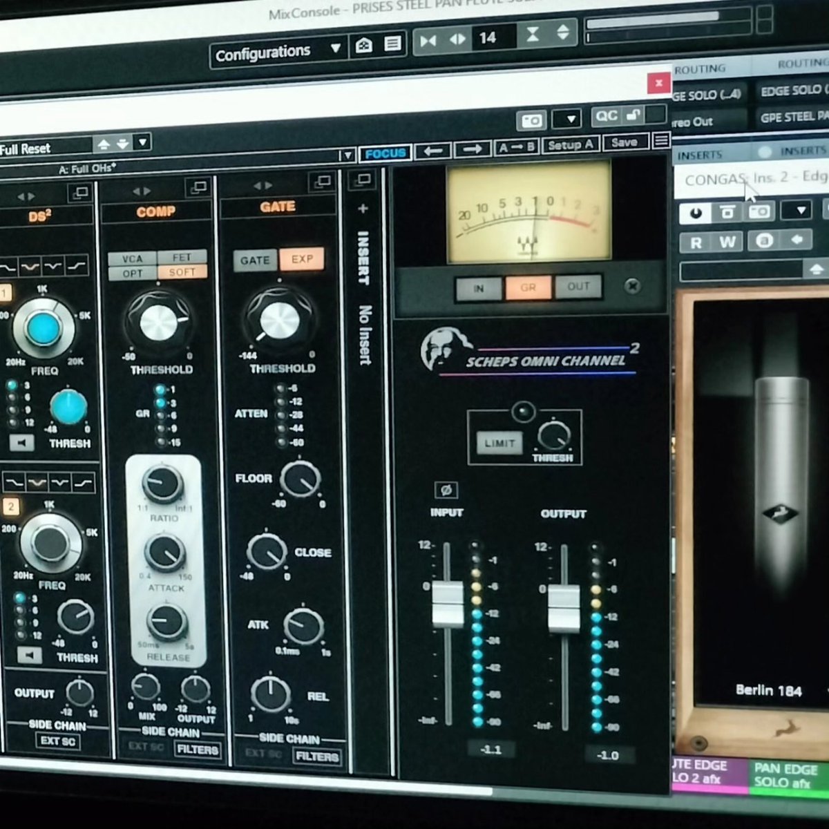Flexihomestudio's tweet photo. Améliorer son expérience d'écoute c'est aussi mesurer à nouveau la plus value apportée à l'ensemble du système pour des mixages en toute confiance. 
#homestudiorecording #antelopeaudio #prosodiaaudio #sonarworks #avroomservice 
 #mixing #processaudio #comptwo #schepsomnichannel2 https://t.co/CnoQgkktJt