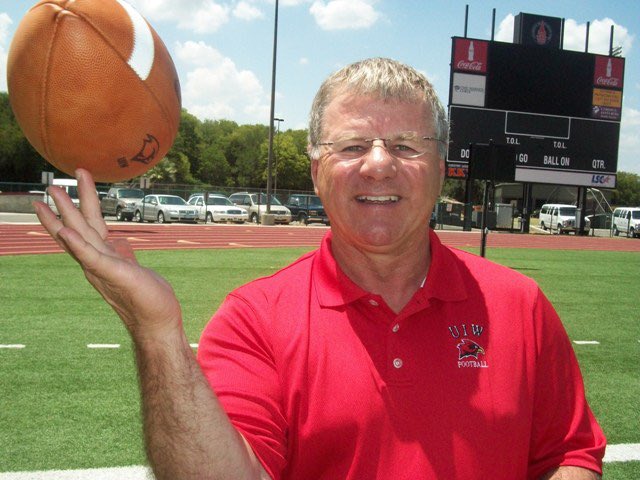 We mourn the passing of Mike Santiago. Mike will always remain special to the <a href="/UIWFootball/">UIW Football</a> program as the first ever head coach. 

We’d like to extend our condolences to his wife and long-time UIW faculty member, Rochelle Caroon-Santiago, and his family. May he rest in peace.