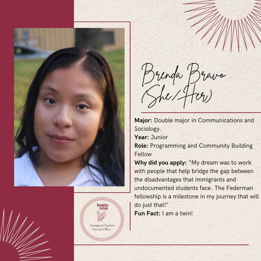 Brooklyn College Immigrant Student Success Office tweet media
