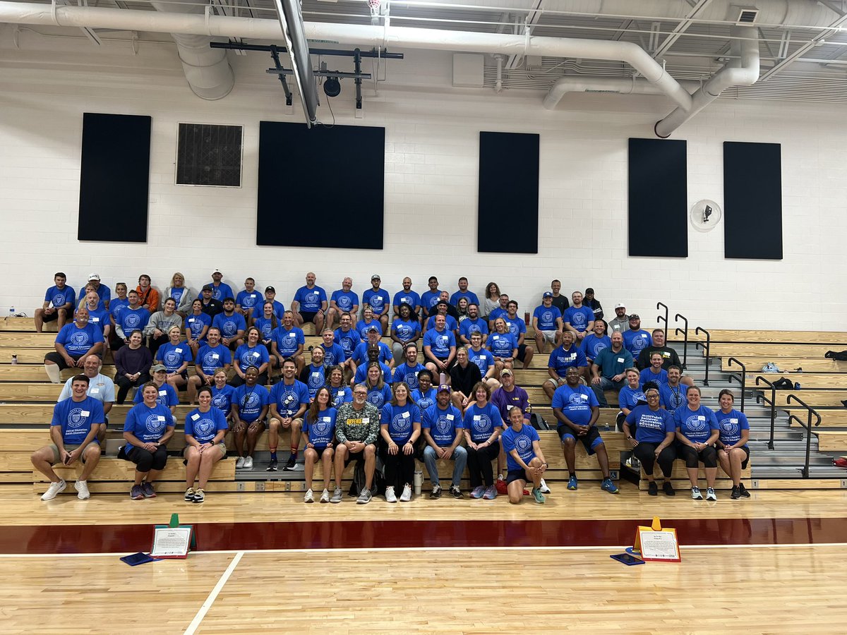 Mary Jo Geddes (@tcmrsgeddes) on Twitter photo All <a href="/FCPSKY/">Fayette County Public Schools</a> Health and PE teachers together for two days for content specific PD. Thanks to <a href="/DrLiggins/">Demetrus Liggins, PhD</a> and Jesse Mettille for making this happen. Huge SO to <a href="/lporterPE/">LaDonda Porter</a> <a href="/superdanpe/">Daniel</a> <a href="/STEAMWellness/">Jordan Manley (he/him)</a> for all of your hard work 😊#focusforward #HealthandPE All <a href="/FCPSKY/">Fayette County Public Schools</a> Health and PE teachers together for two days for content specific PD. Thanks to <a href="/DrLiggins/">Demetrus Liggins, PhD</a> and Jesse Mettille for making this happen. Huge SO to <a href="/lporterPE/">LaDonda Porter</a> <a href="/superdanpe/">Daniel</a> <a href="/STEAMWellness/">Jordan Manley (he/him)</a> for all of your hard work 😊#focusforward #HealthandPE
