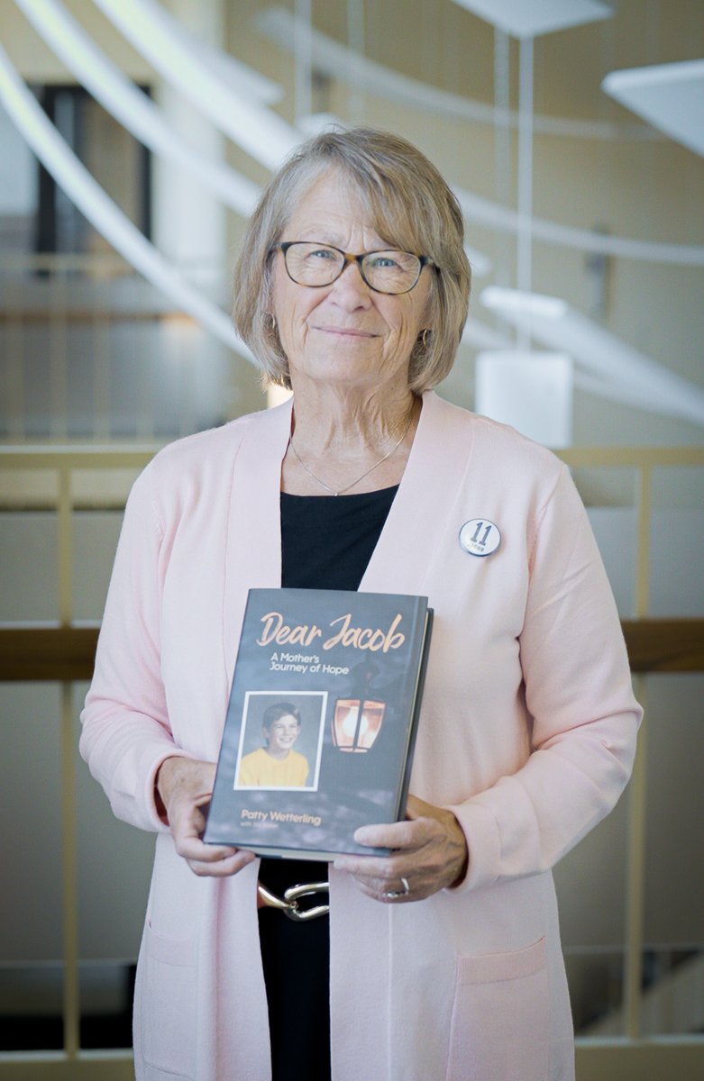 <a href="/pattywetterling/">Patricia Wetterling</a>'s memoir, "Dear Jacob: A Mother's Journey of Hope," is forthcoming in October from MNHS Press!