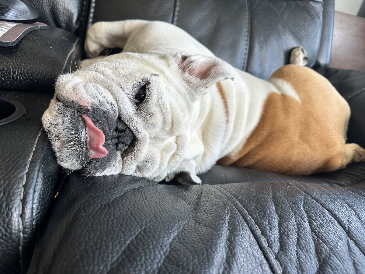 I went into the kitchen to do some stuff &amp; when I came back to my seat I found this 🥰❤️😂 you snooze you lose mom 😂