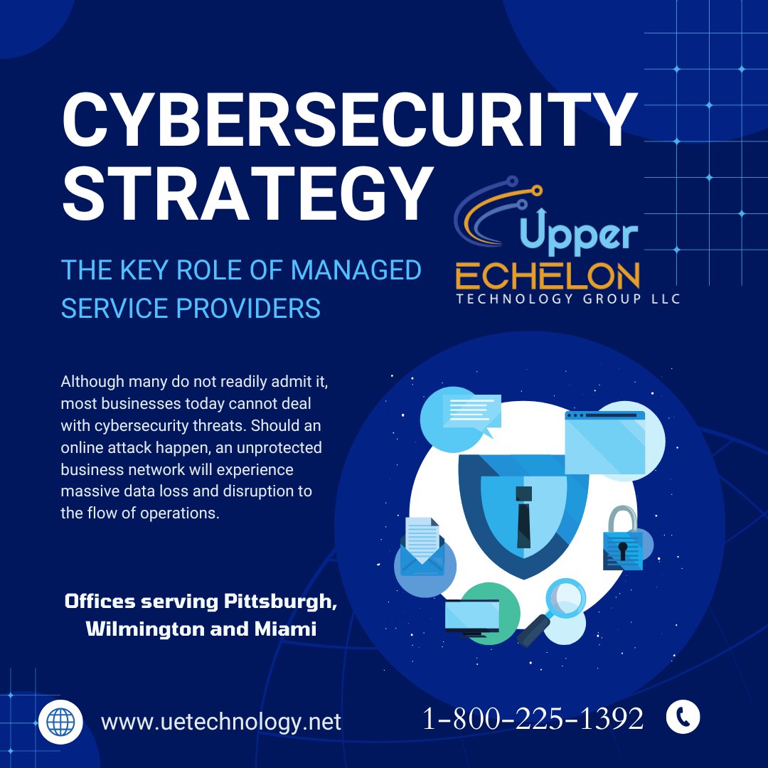 What an MSP Can Do for Your Cybersecurity Strategy?
👇👇👇👇
uetechnology.net
#cybersecurityteam #cybersecurity
#ethicalhacking #msp #UpperEchelonTechnologyGroupLLC
#cybersecuritysolutions #vendormanagement #professionalitservices