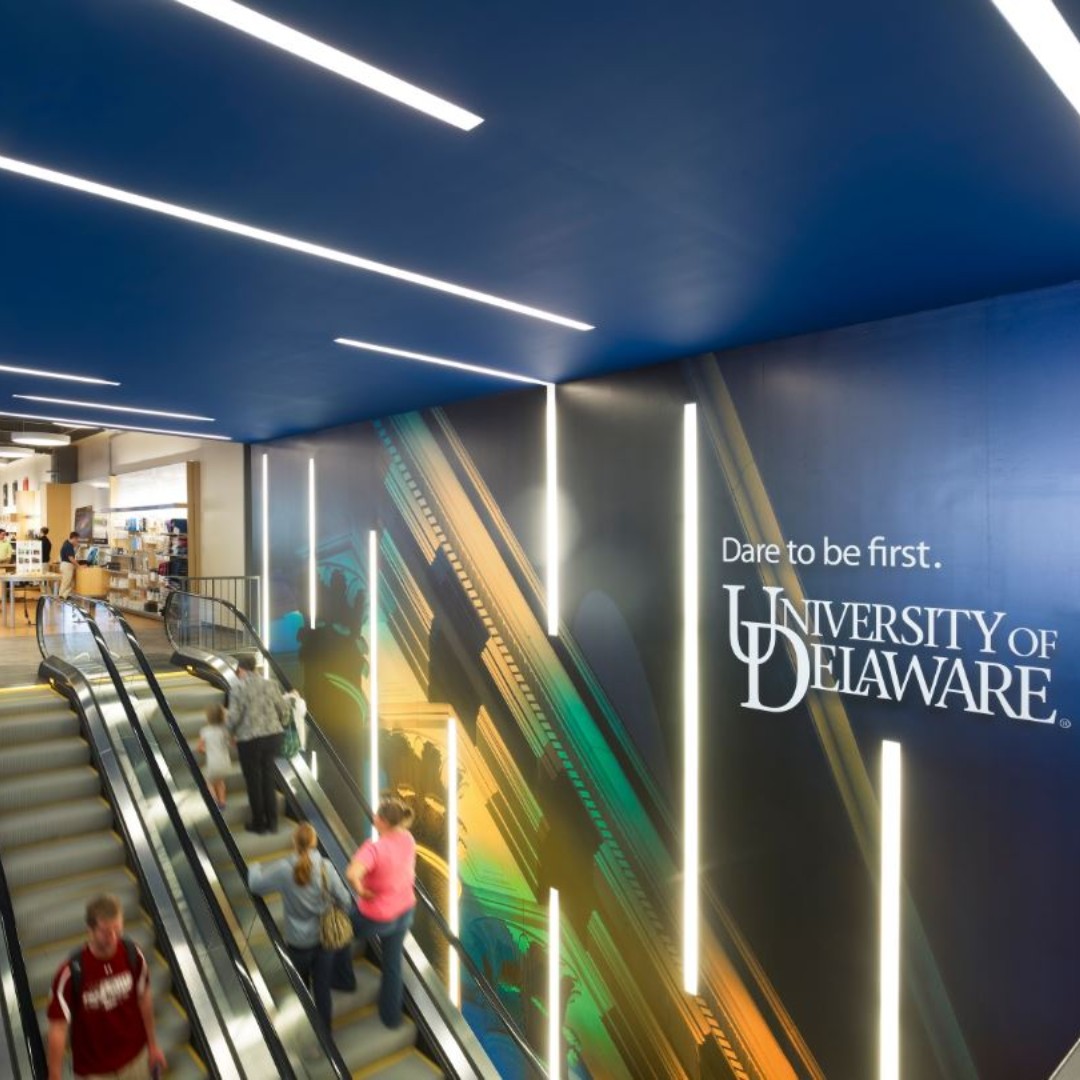 As back to school season approaches, look at one of our higher education projects at the <a href="/UDelaware/">Univ. of Delaware</a> Bookstore!

Completed August 2011, the 62,300 SF building integrated the construction of a new building structure w/ the renovation of the existing 100-year old school house.