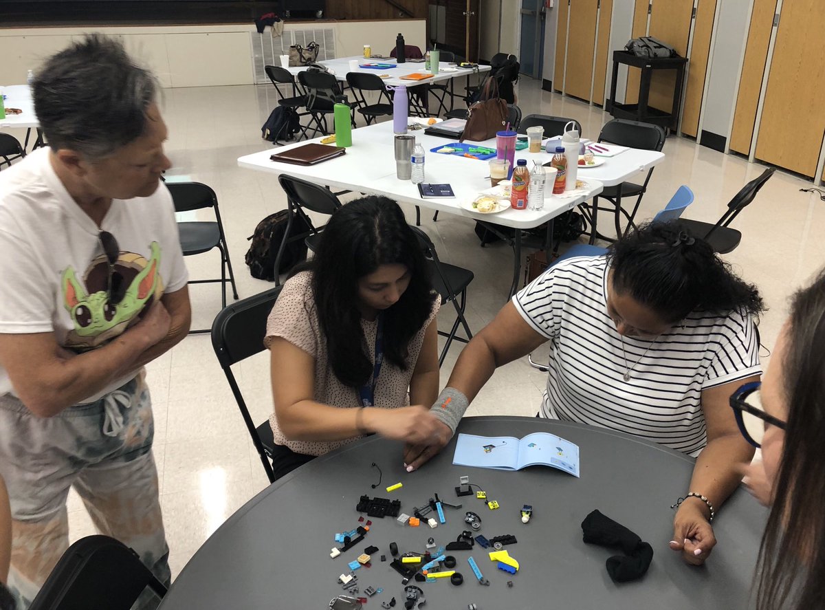 rusdkids's tweet photo. The @AISMatadors staff was DEFINITELY into the “friendly” competition at the meeting! #SoFun #StartingOffRight #GoMatadors @_JulieMitchell_ https://t.co/fkDE3pmZea