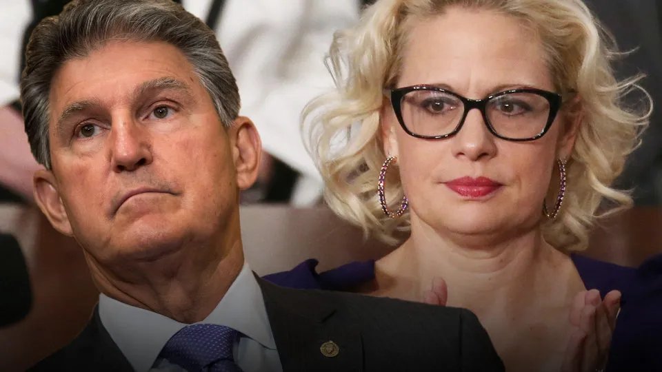 Senator Joe Manchin is now *thinking* about leaving the Democratic party and running as an Independent, like fellow asshole Kyrsten Sinema.

There should be severe penalties for politicians who pull this shit AFTER they've been elected by voters.

How is this even allowed???