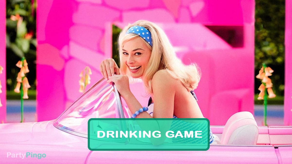 PartyPingo's tweet photo. Barbie Drinking Game 🍻
▶️ https://t.co/jxE9aXTE0J ◀️
#Barbie #BarbieMovie #DrinkingGames #DrinkingGame https://t.co/AcTTVRaq7t