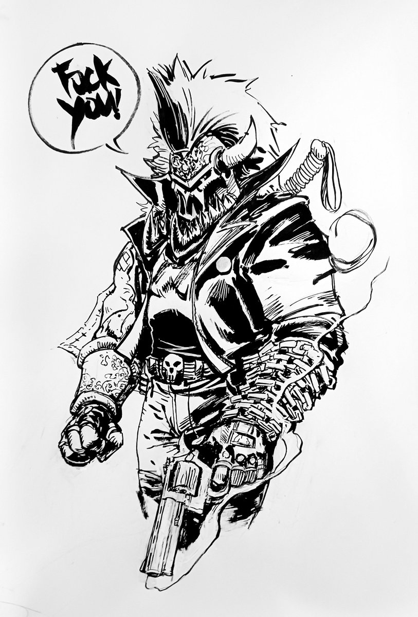 vondurabo's tweet photo. A inspiring jawbone death sketch...love it when it falls out of me like that . https://t.co/vicKhUxzgf
