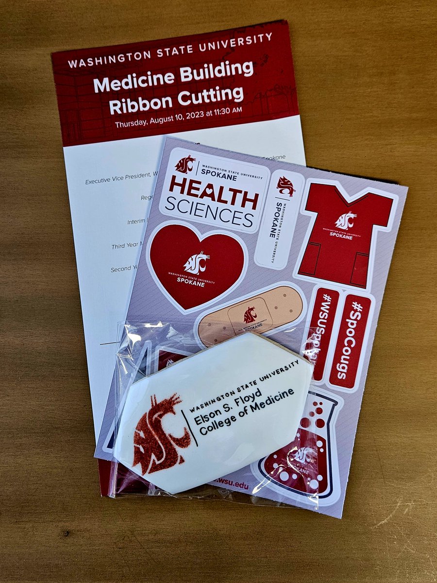 hawksgrl's tweet photo. Hey Cougs, there is a lot to be proud of!! Cheers to @WSUSpokane's Medical Building! #GoCougs #CougPride @WSUMedicine https://t.co/ajSqfaYU1f