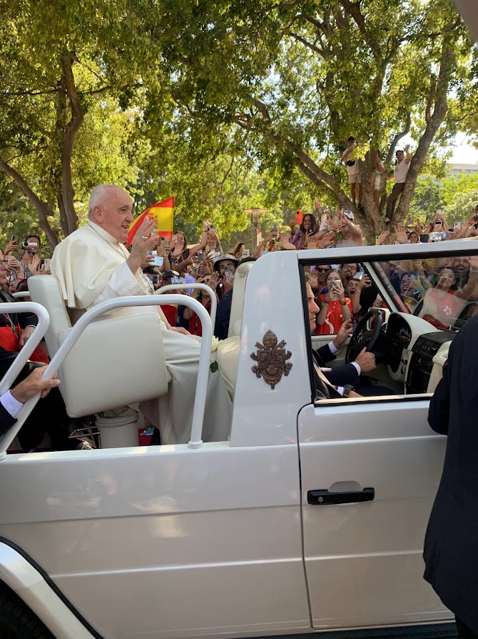 FaithDiscussion's tweet image. Westphalia sent 17 parishioners to Lisbon, Portugal, for #WorldYouthDay, in what was an incredibly blessed trip. They attended Mass with Pope Francis, toured ancient cathedrals and basilicas, visited Fatima and so much more. Thank you for keeping their pilgrimage in your prayers.