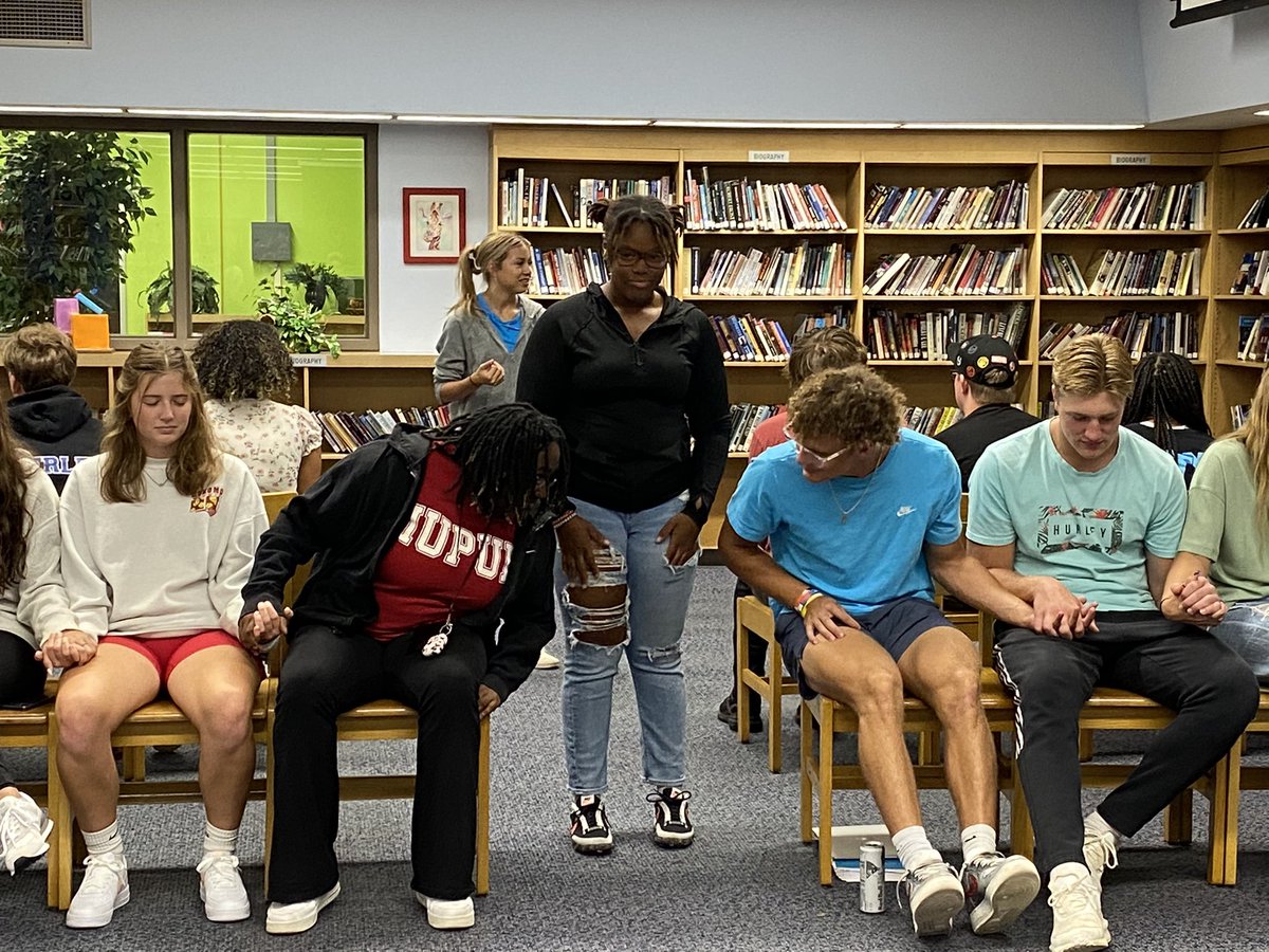 KHSKatKave's tweet photo. Kokomo Leadership Academy met today to reflect and brainstorm! Such an incredible crew! https://t.co/MM1xIYnxny