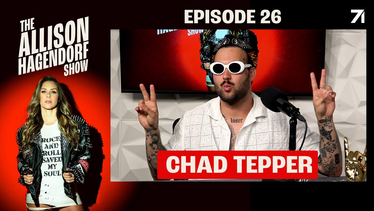 Today, I sit down with recording artist & personality @chadtepper. We talk about his journey from being homeless to releasing his debut album, the hardships he had to overcome, his essential DIY work ethic & prioritizing being a good person. WATCH: youtu.be/sOFSLIHjKrg