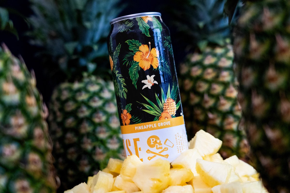 PinthouseBeer's tweet photo. This year’s batch of the fruity favorite Pineapple Grove Hazy DIPA drops this Friday at all locations!
Available on draft and in to-go 4-packs 🍍🍊🍈
#pinthouse #canrelease #pineapplegrove #hazy #tropical #austintx https://t.co/IHSvdfzG5I