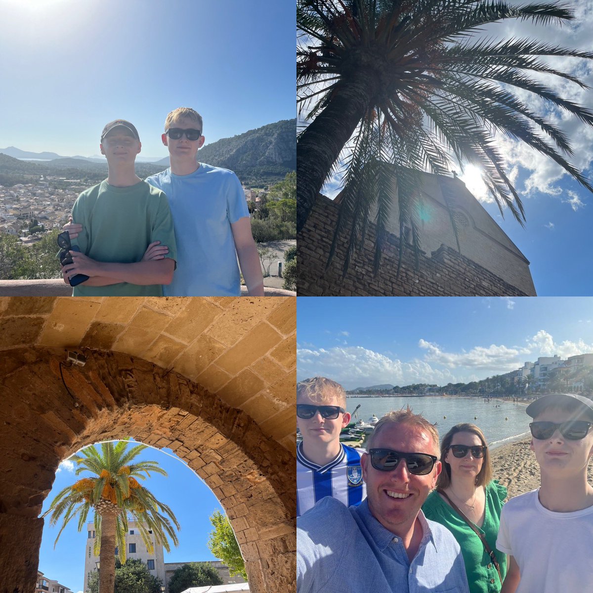Very grateful for a lovely week away in the sun