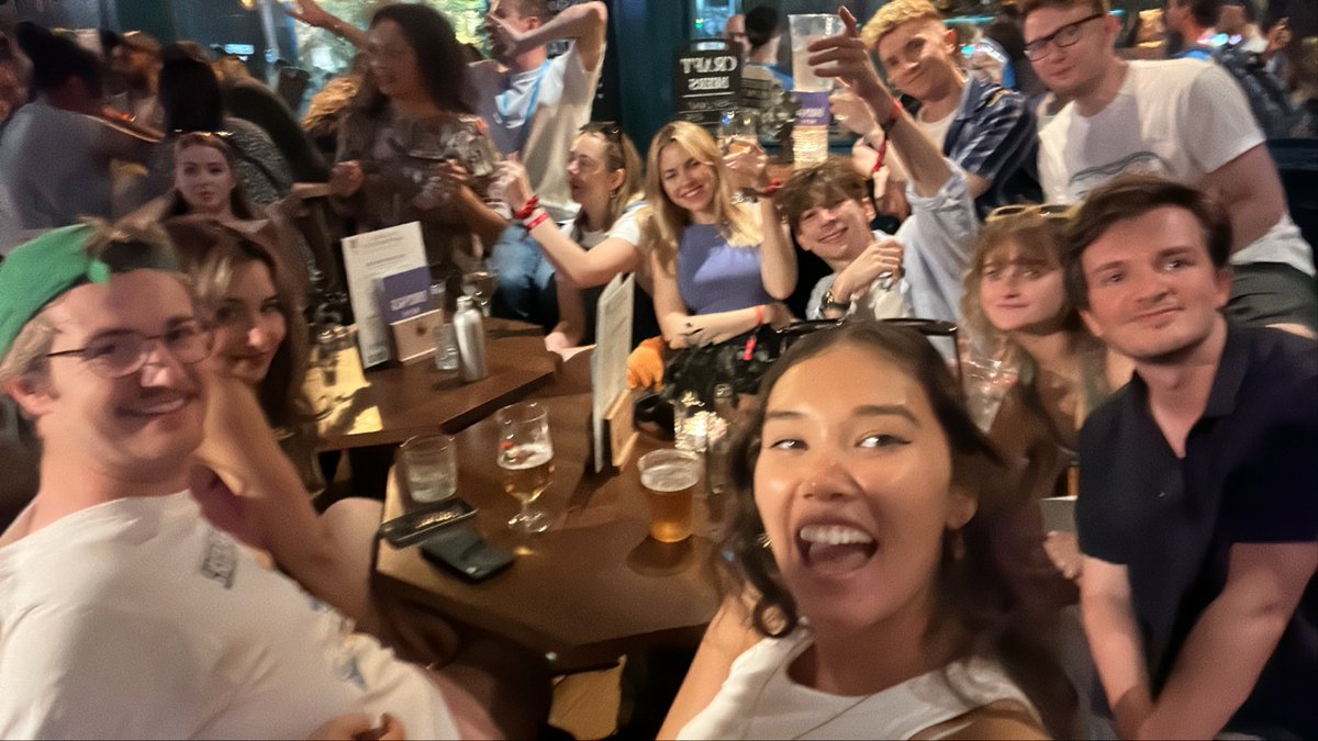 In the pub is where we score points.