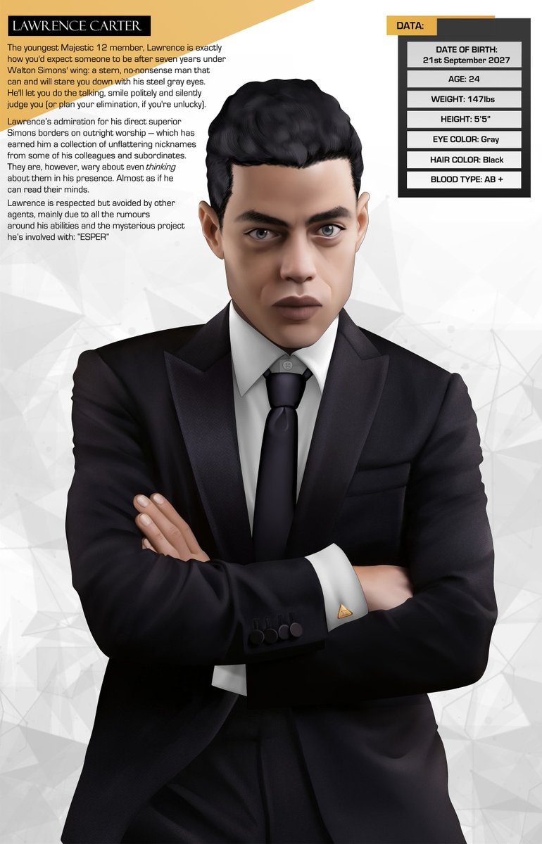 tert1aryunit's tweet photo. Character pages for my Deus Ex story. 
(Corrected some old data) https://t.co/DEwNlm5AxC