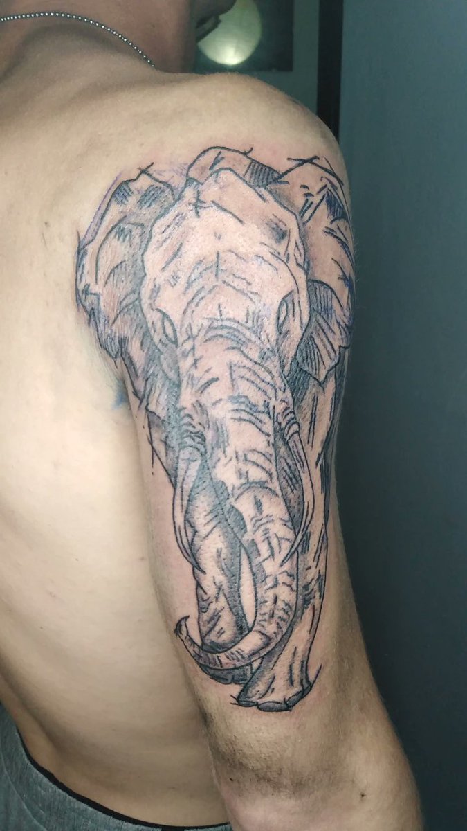 TattoosKarlos's tweet photo. 🔴ELEFANTE🔴

#tattoo #tattoosartist #design #tatuajes #sketch #sketchbook #japon #blackworktattoo #japanesetattooart #japanese #booktok #fyp #elpuertodesantamaria #줏대있게_창빈이_생일축하해 https://t.co/o9WpClOL7v