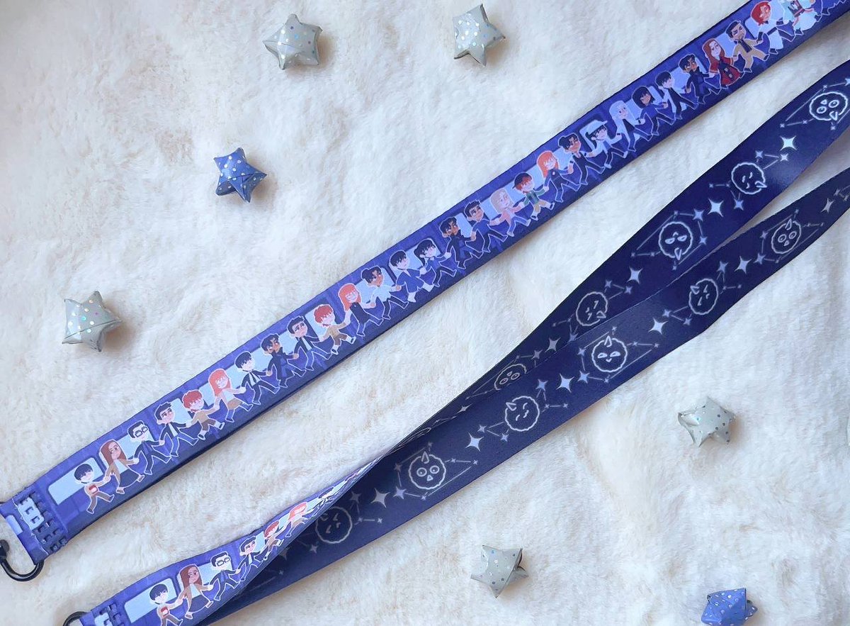 scenariofanzine's tweet photo. First batch of merch was delivered to us! Please take a look at amazing lanyard by @hearseexe and stickers by ghosting, @furekami and @lostkimin! https://t.co/D7kJwzNd9S