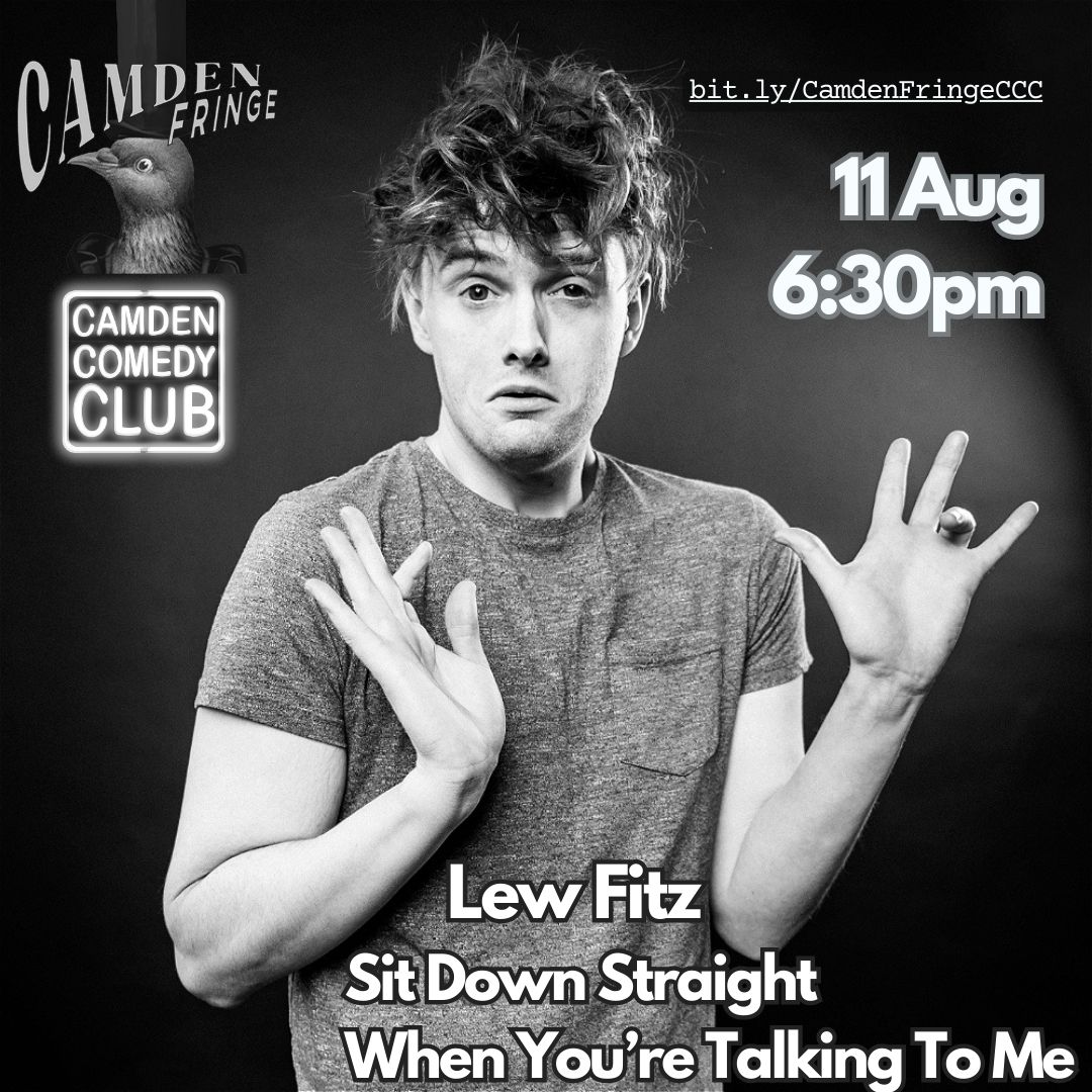 Our Friday night of <a href="/CamdenFringe/">Camden Fringe</a> comedy kicks off at 6.30pm with <a href="/ThatLewFitz/">Lew Fitz</a> bringing his self-deprecating observations on men, mental health and why we find talking too bloody difficult
"A very engaging performer" (TheatreWeekly)
camdenfringe.com/events/lew-fit…