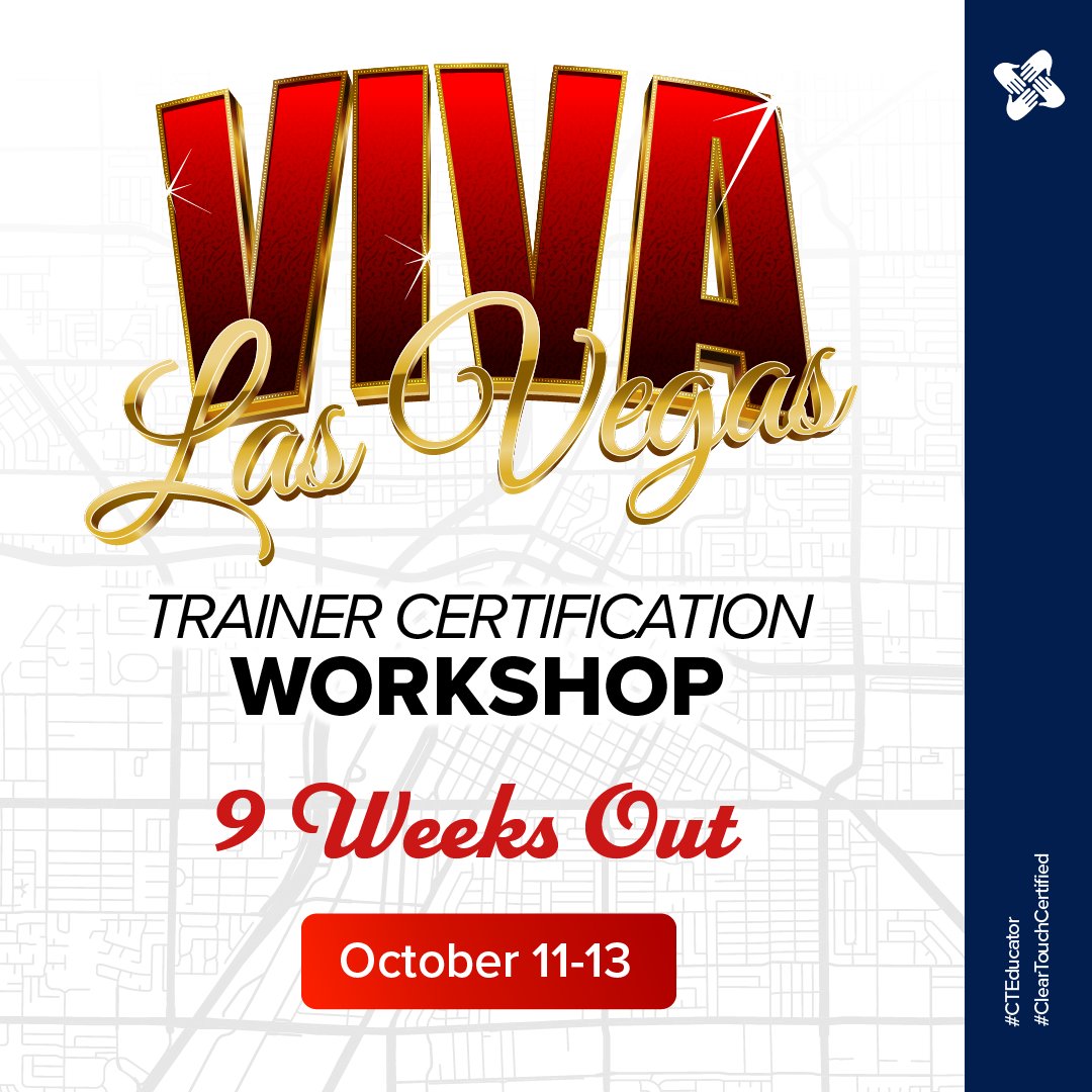 🎰Viva Las Training! 🎰 That's right.  
Ready to turn your skills into a✨Vegas-style ✨performance?
-
Clear Touch is hosting its first Trainer Certification workshop in our new showroom located in Henderson, NV on October 11th - 13th! 🎲
-
Visit the link in bio to learn more.