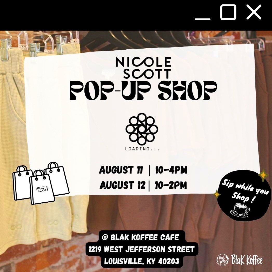 See y’all tomorrow <a href="/nicolescottinc/">NICOLE SCOTT</a> pop up 10-4pm 🫶🏾