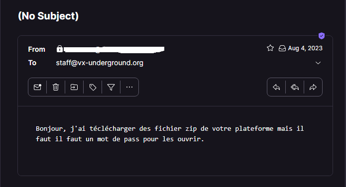 vx-underground tweet media