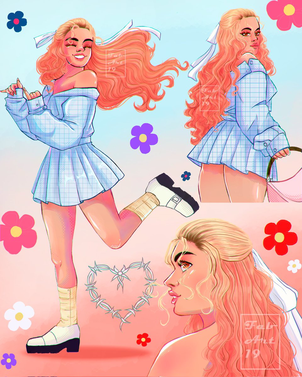 FabArt19's tweet photo. I love her new pink hair 🎀💟🤩

@karolg #illustration #digitalart #fashion #bichota #art @karolg.news @karolgsitequeen #fanart https://t.co/QdDbeJLOZm
