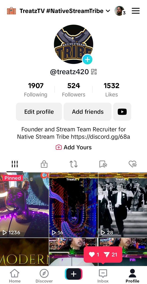 Creecepticon's tweet image. Help a #nativestreamer out halfway there from being able to stream.