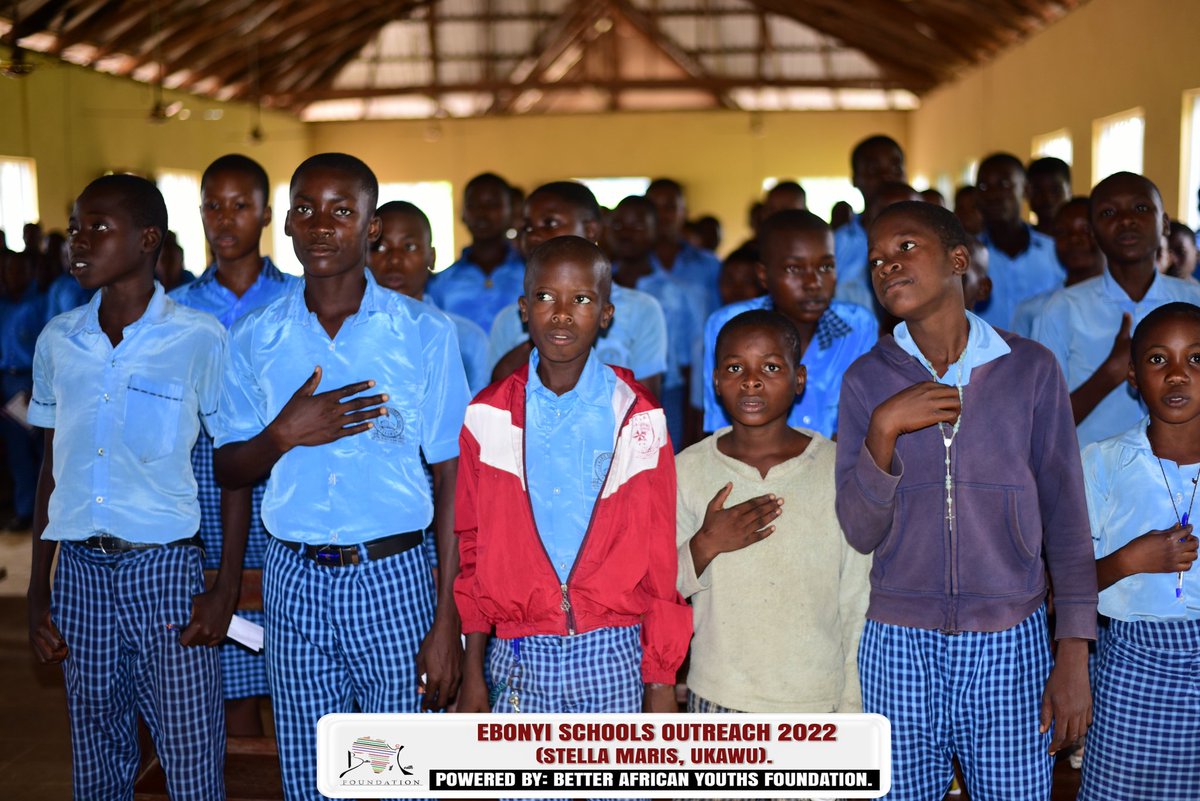BetaAfriYouths's tweet photo. "Sensitization is essential for raising awareness and fostering positive change in communities." - Wangari Maathai @WangariMaathai 

Students at Stella Maris secondary school, Ukawu

#BAYFoundation #youth #Africa #Nigeria #Ebonyi #future #Abakaliki #sensitization #iDG https://t.co/Yg6hFrToyp