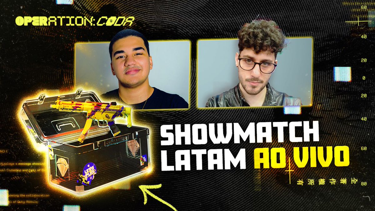 uWolfz's tweet photo. Se liga no convite!
A @CodashopBR tĂĄ realizando um showmatch entre jogadores profissionais e influenciadores, a Operation Coda!
Estou ao vivo agora junto do @ByVen3 para acompanhar os brabos!
#OperationCoda #CodashopBR #codmobile
Vem que o link tĂĄ no fio! https://t.co/1Shg1ZFZGM