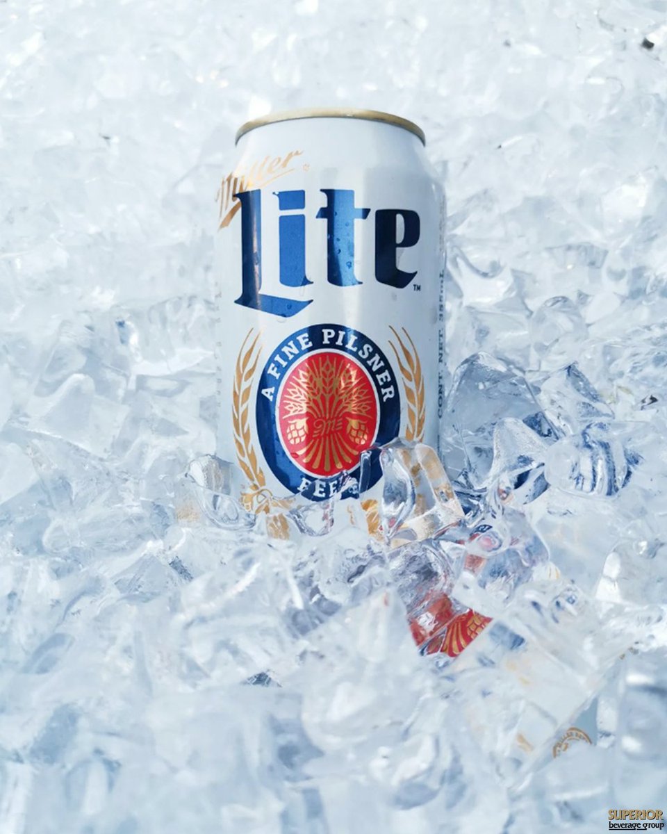 superior_bevgrp's tweet image. Crack open a VERY cold one 🧊

#millerlite #molsoncoors #coldbeer #superiorbeveragegroup #summerbeer 

Drink responsibly, must be 21 years or older.