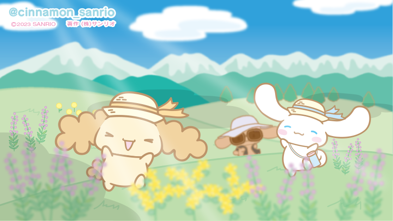 やっほー！高原はすずしくてきもちがいいね♪