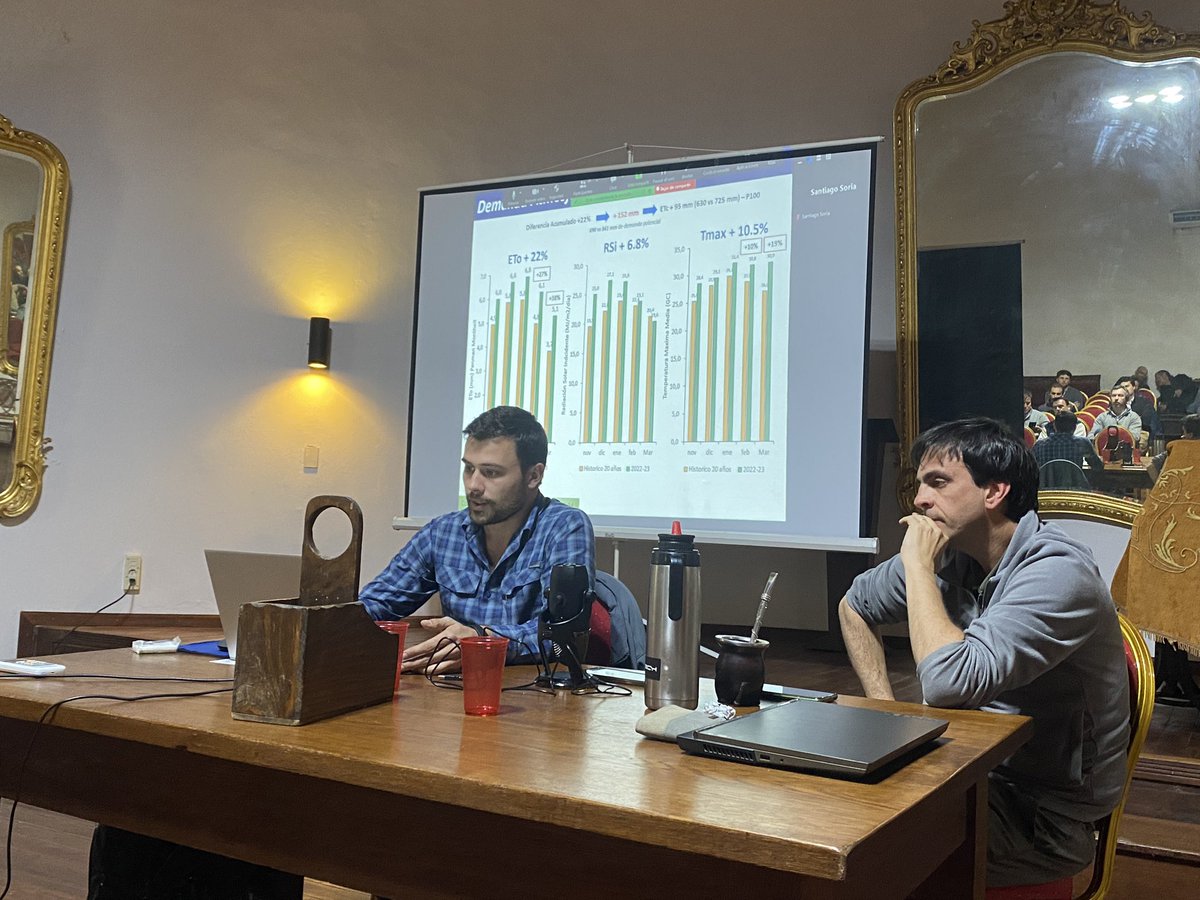 Terminado nuestro ciclo de jornadas de salón, presentando los resultados de los ensayos a campo, conclusiones positivas en un año muy complicado climáticamente. Agradecer a los socios participantes y colaboradores. Vamos por más 💦🌱🌽🫛