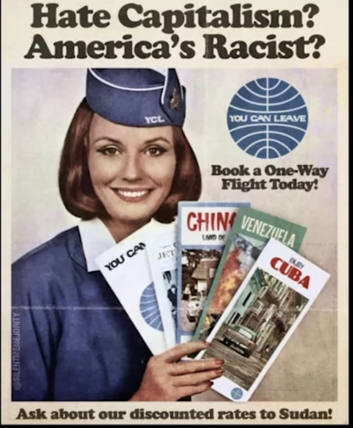 Soarin_FTW's tweet photo. @libsoftiktok @FBI If you hate white people so much, you're welcome to book a one-way flight to Africa. We aren't stopping you. https://t.co/LbeY2W5uNd